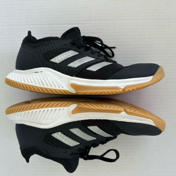 Adidas Black and White Athletic Shoes - Picture 3 of 8